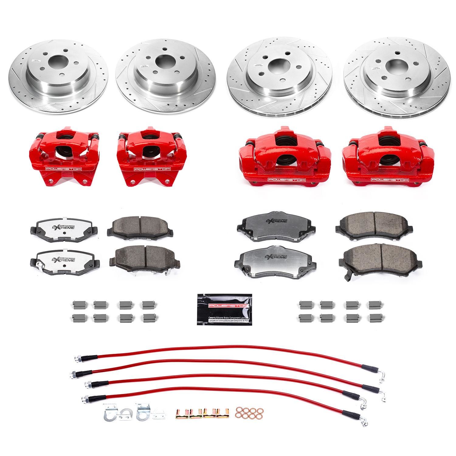 PowerStop Performance Disc Brake Upgrade Kit BBKJK004R