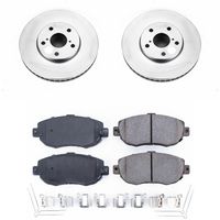 PowerStop Performance Brake Pads Rotors Kit CRK1077 for Lexus GS430