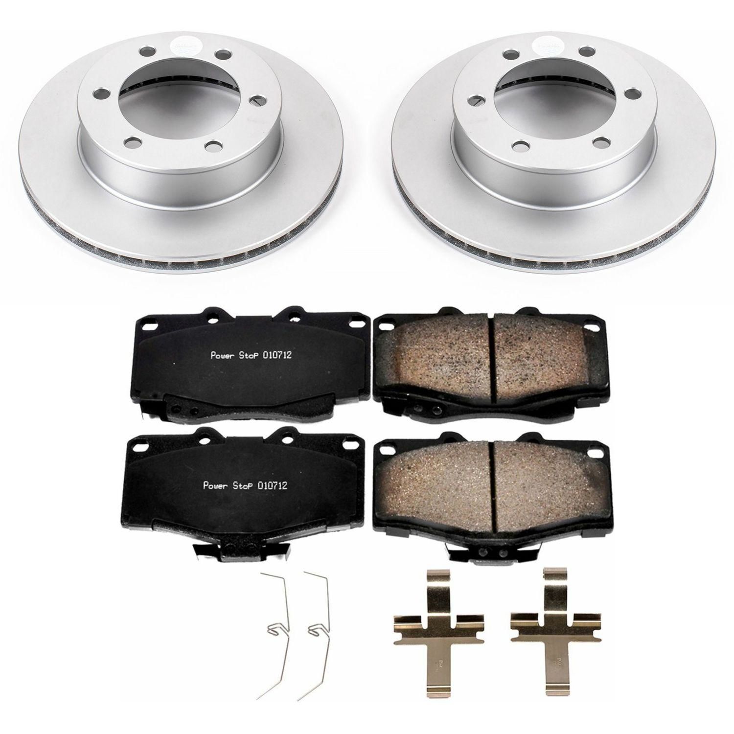 PowerStop Performance Brake Pads Rotors Kit CRK1233