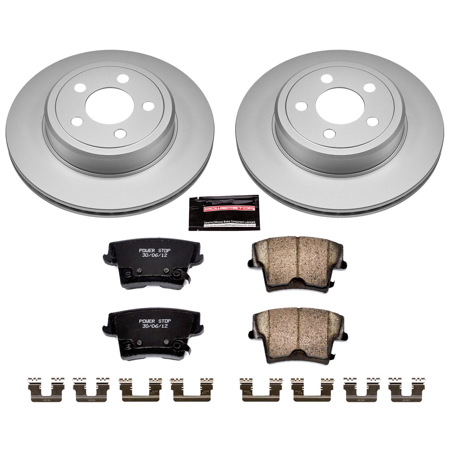 PowerStop Performance Brake Pads Rotors Kit CRK1720