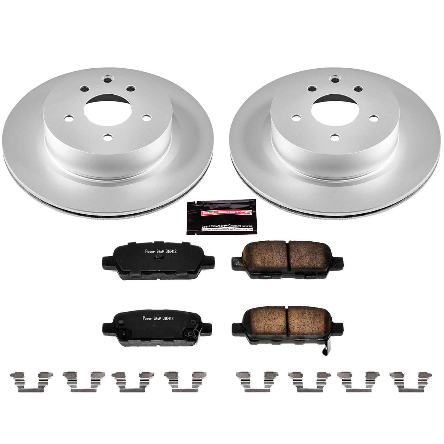 PowerStop Performance Brake Pads Rotors Kit CRK179