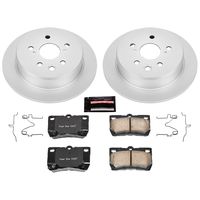 PowerStop Performance Brake Pads Rotors Kit CRK195 for 2006 Lexus IS250