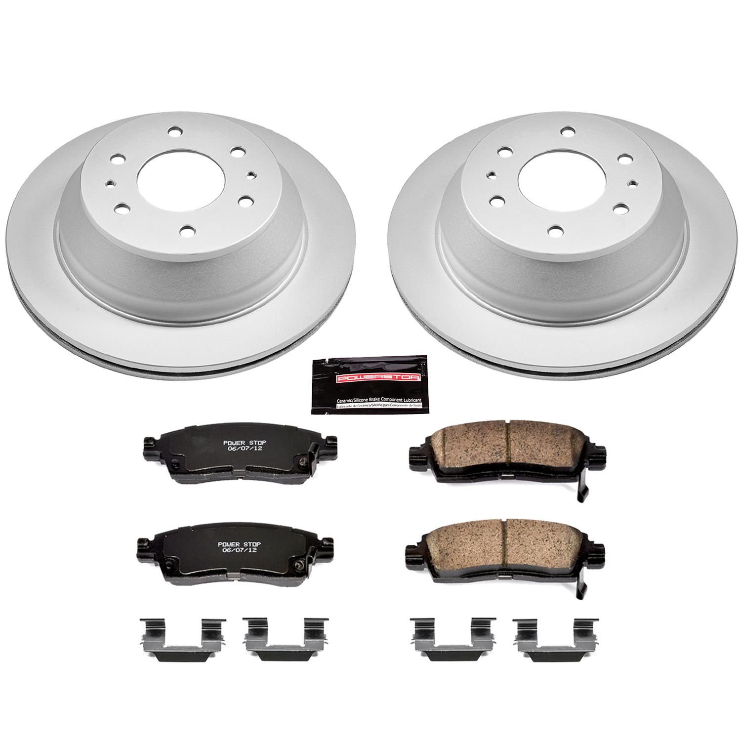 PowerStop Performance Brake Pads Rotors Kit CRK2050