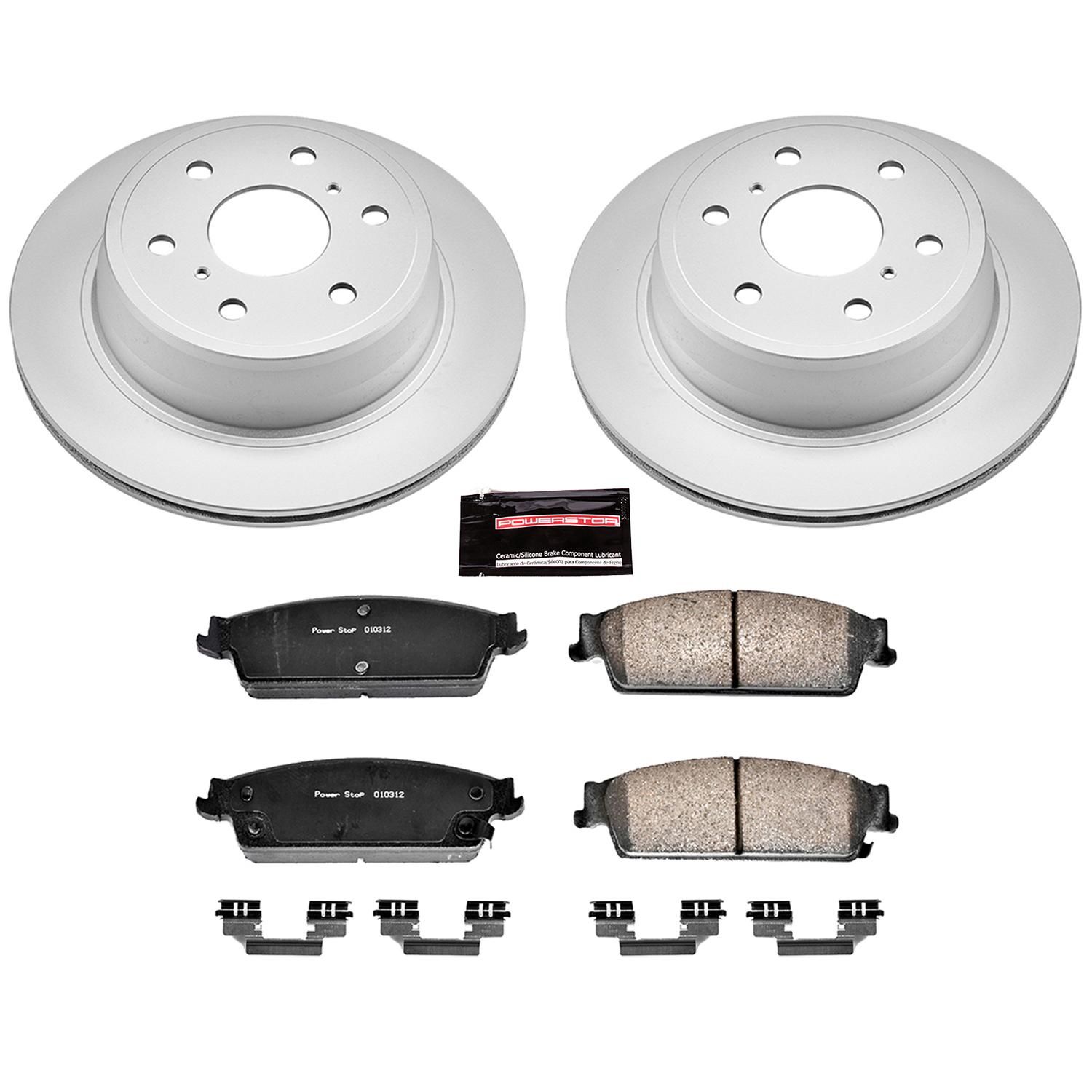 PowerStop Performance Brake Pads Rotors Kit CRK2083