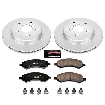 PowerStop Performance Brake Pads Rotors Kit CRK2163