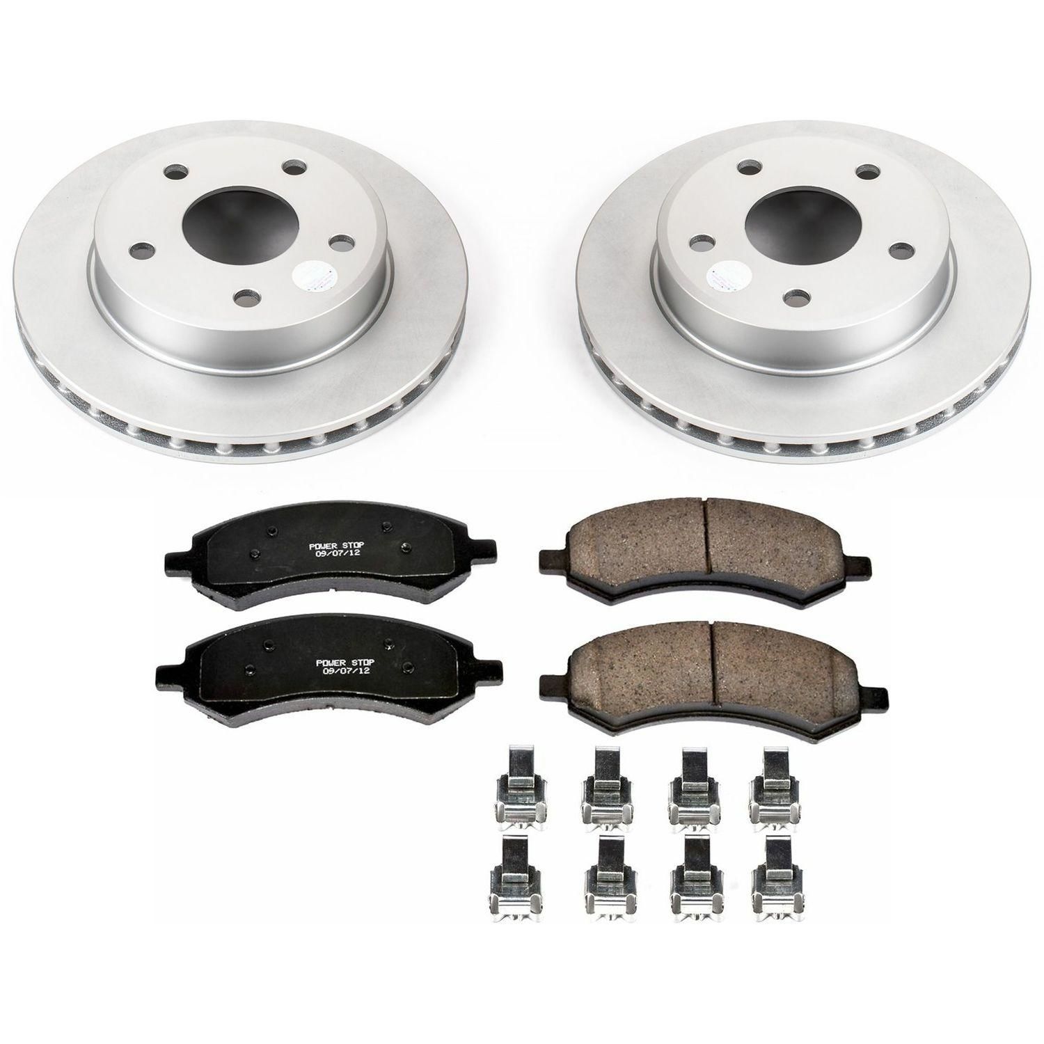 PowerStop Performance Brake Pads Rotors Kit CRK2193