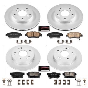 Honda Civic Performance Brake Pads / Rotors Kit - Best Performance