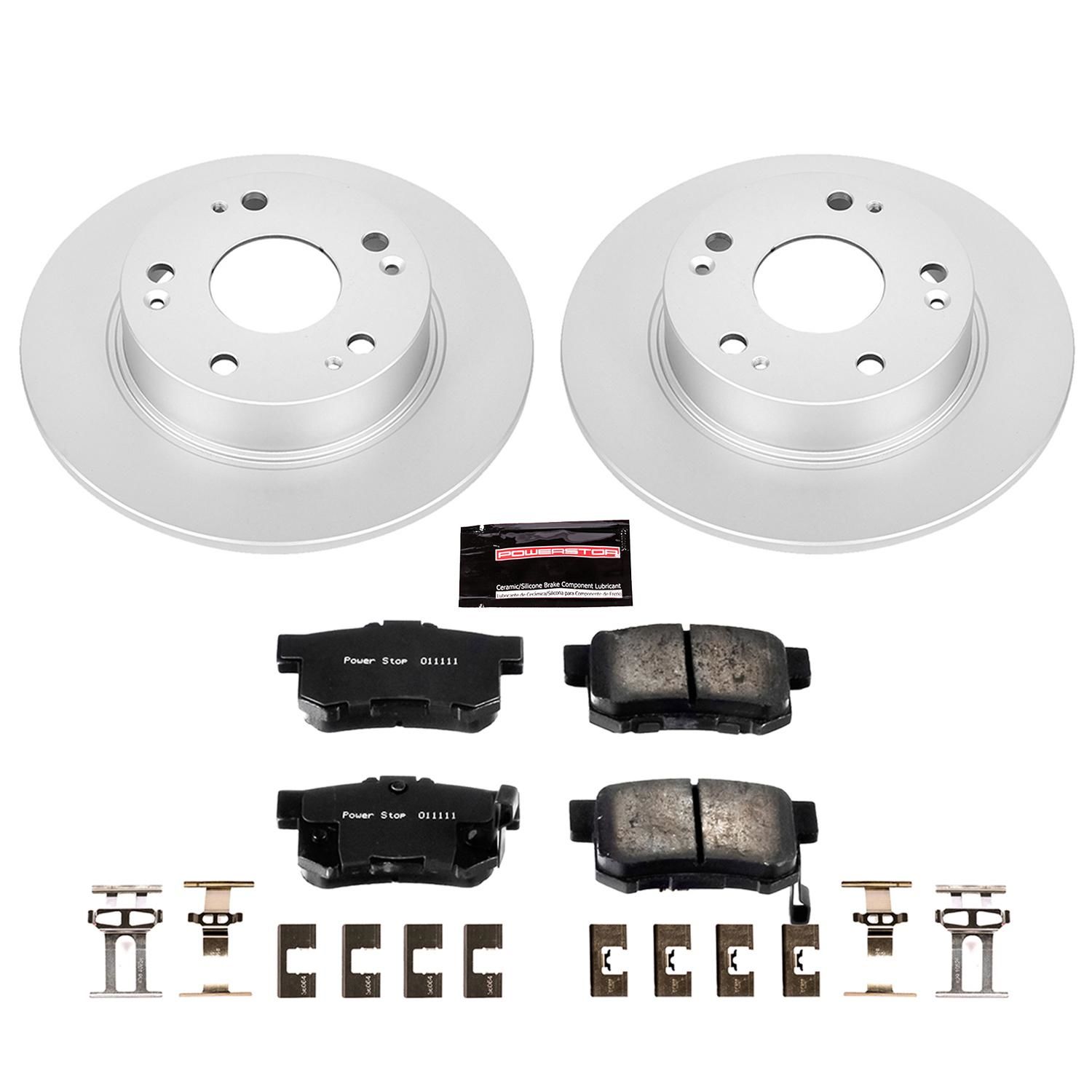 PowerStop Performance Brake Pads Rotors Kit CRK2391