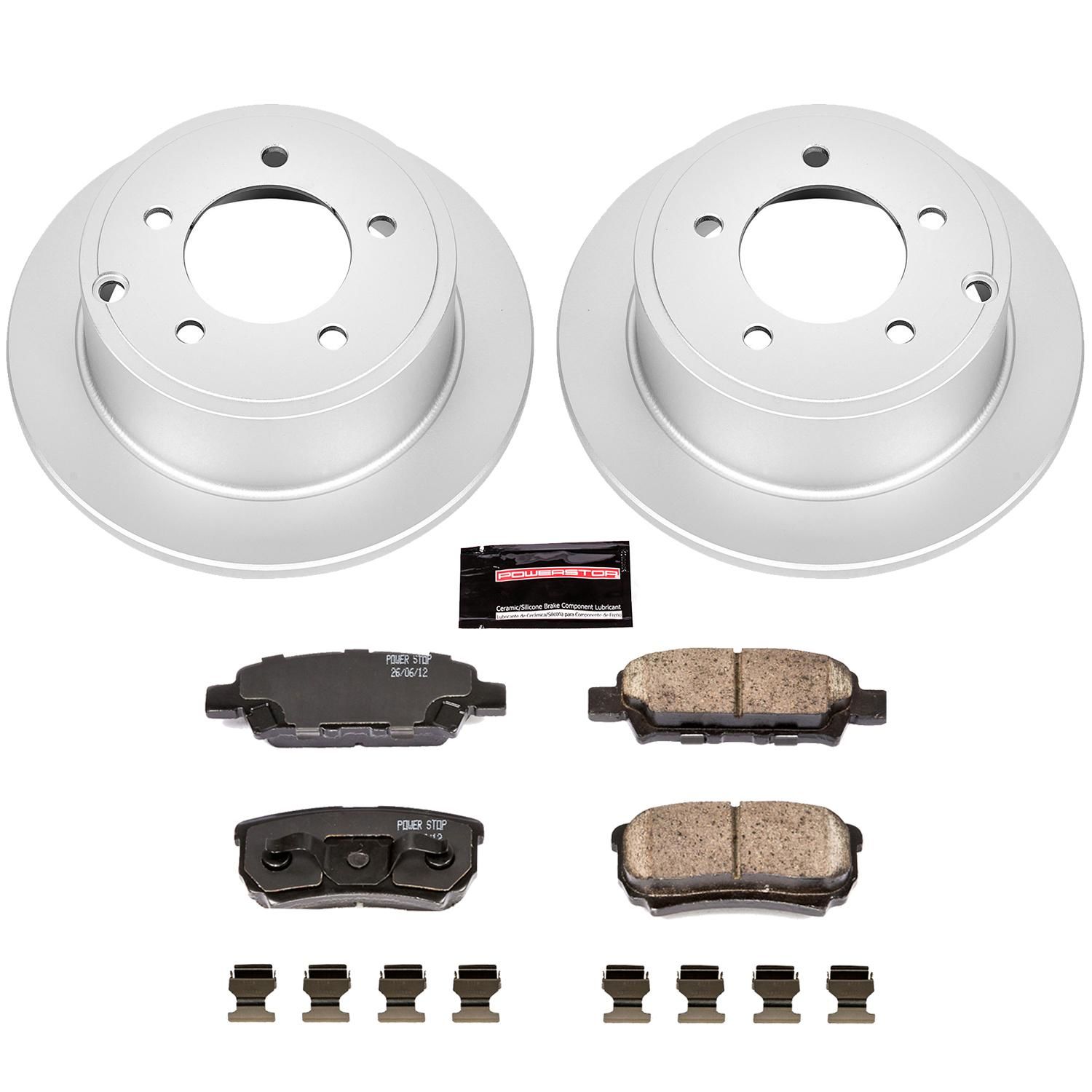 PowerStop Performance Brake Pads Rotors Kit CRK3033