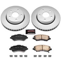 PowerStop Performance Brake Pads Rotors Kit CRK3097 for 2010 Jeep Wrangler