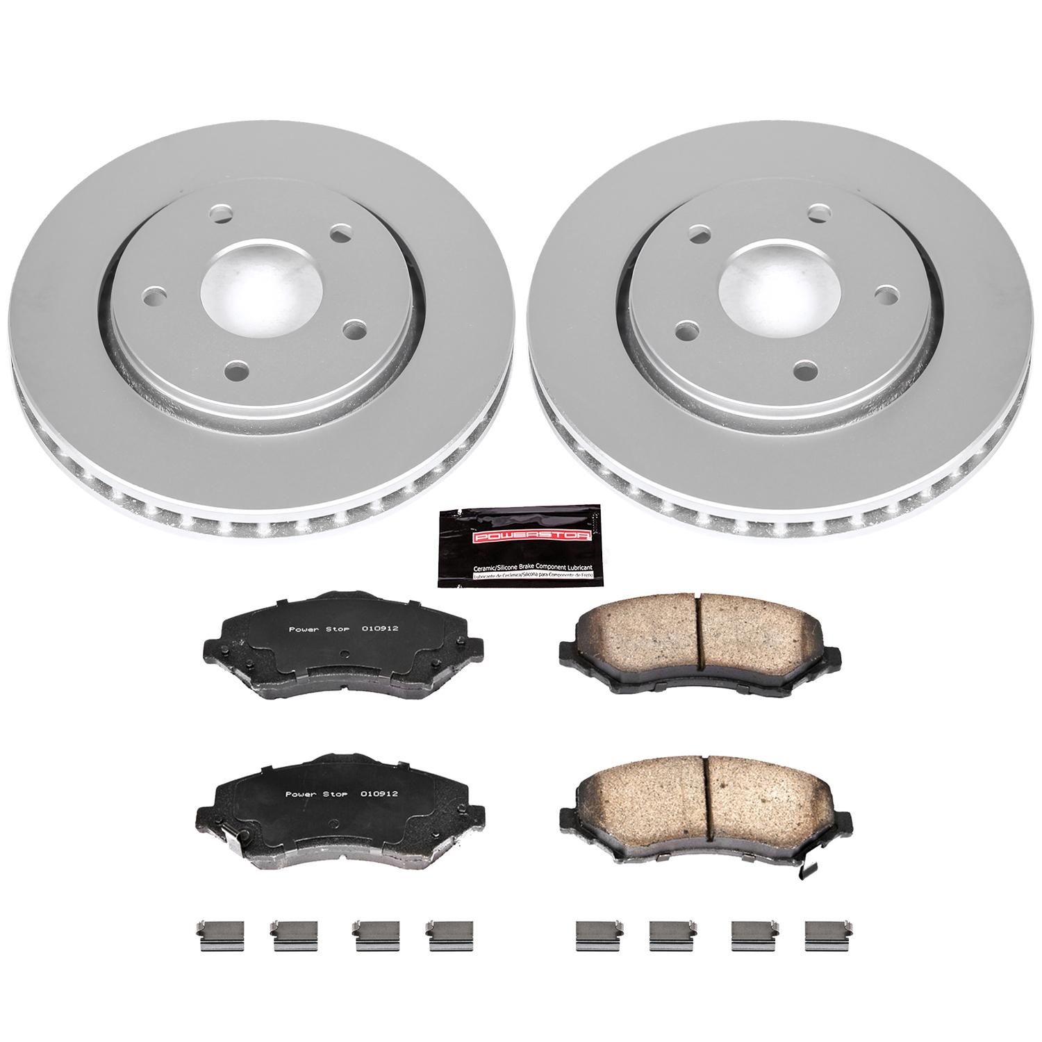 PowerStop Performance Brake Pads Rotors Kit CRK3118