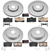 PowerStop Performance Brake Pads Rotors Kit CRK4070 for Lexus GS430
