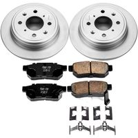 PowerStop Performance Brake Pads Rotors Kit CRK408 for Honda CRX