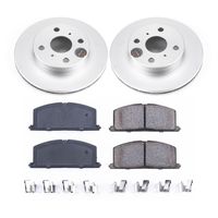 PowerStop Performance Brake Pads Rotors Kit CRK4781 for Toyota Corolla