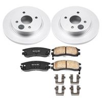 PowerStop Performance Brake Pads Rotors Kit CRK5133 for Saturn SL2