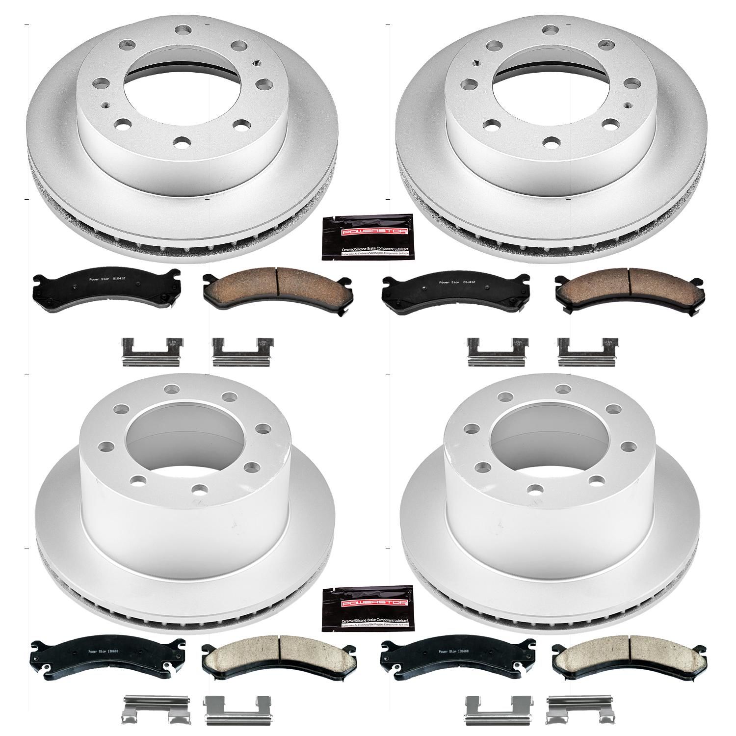PowerStop Performance Brake Pads Rotors Kit CRK5338
