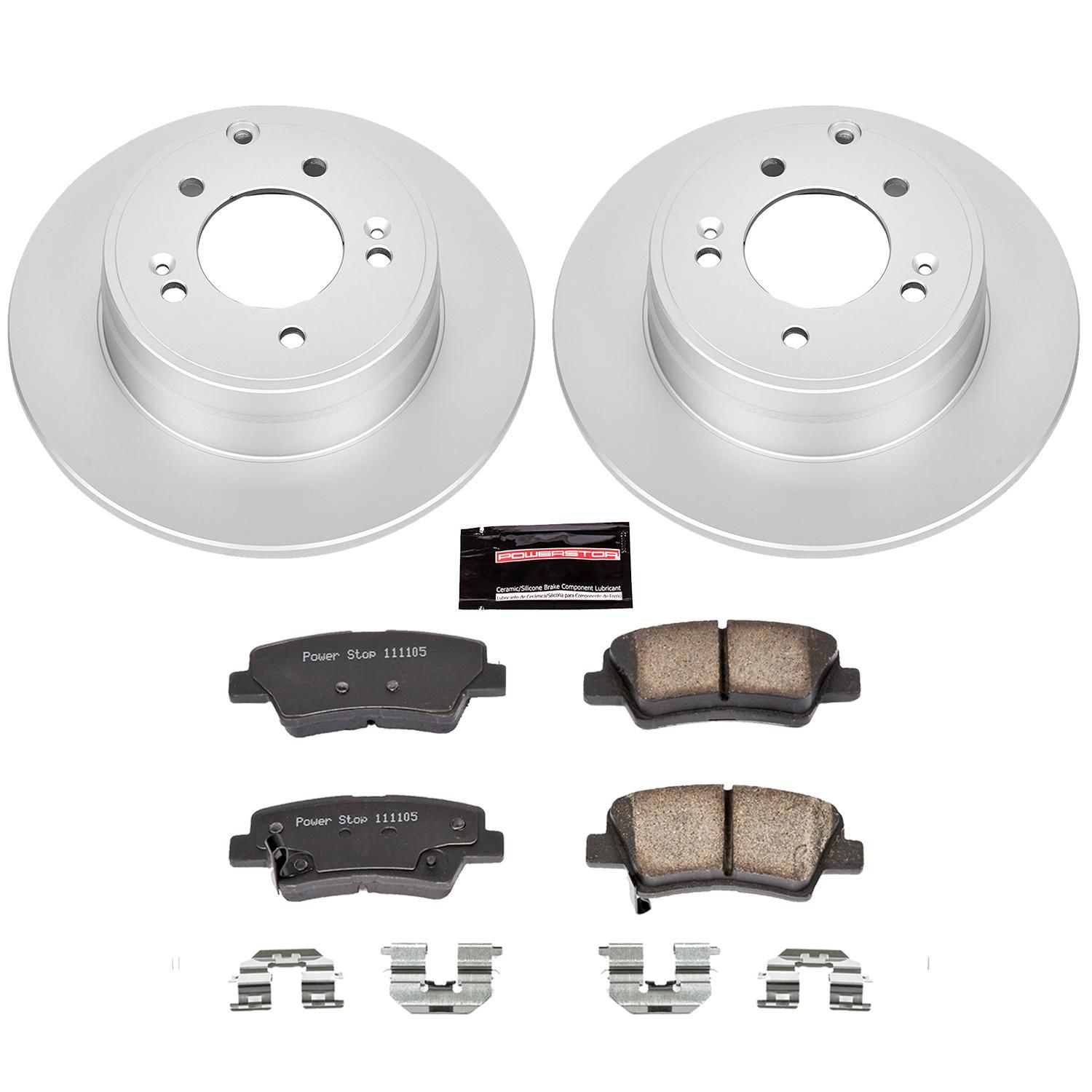 PowerStop Performance Brake Pads Rotors Kit CRK5381