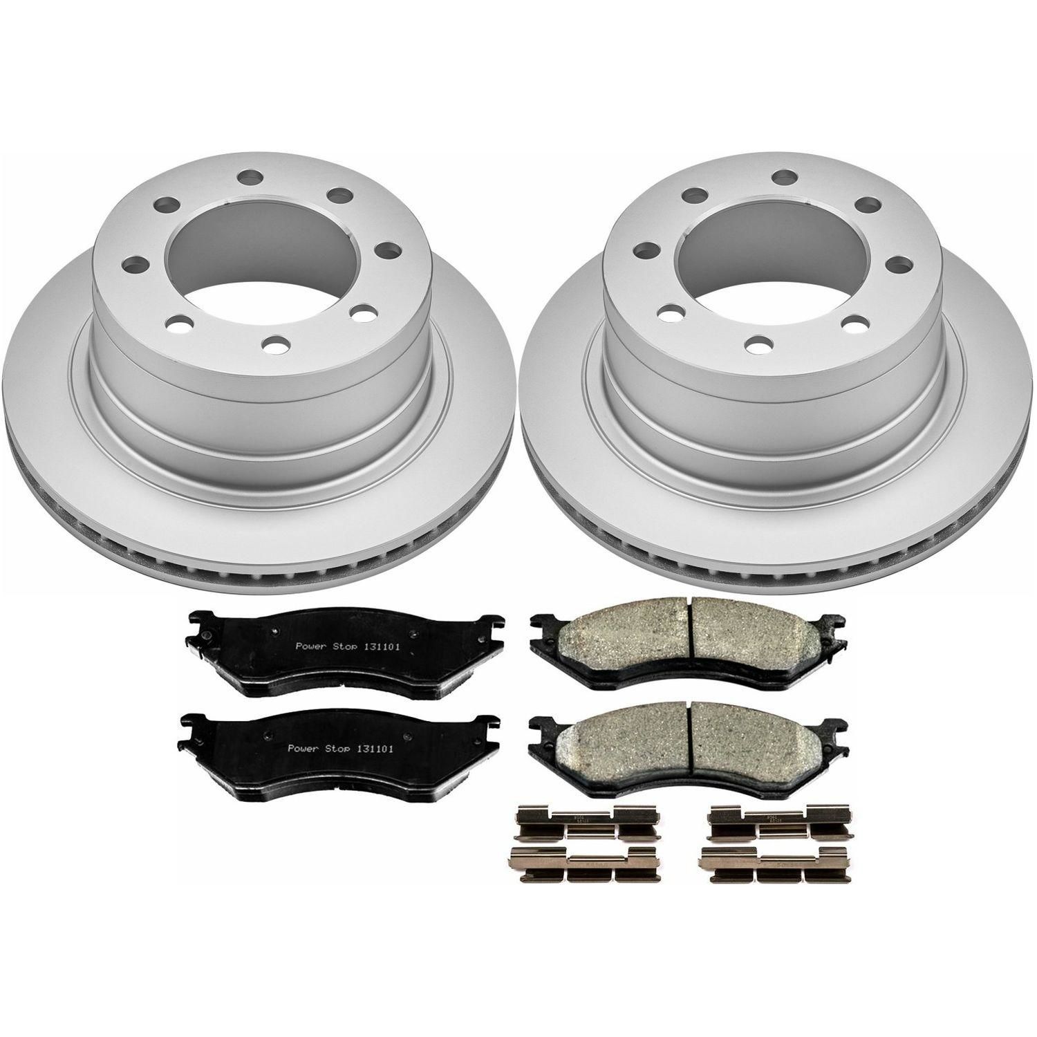 PowerStop Performance Brake Pads Rotors Kit CRK5490