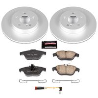 PowerStop Performance Brake Pads Rotors Kit CRK5626 for Mercedes Benz C250
