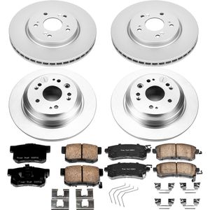 Powerstop Brake Kit For Rdx 2007 2012 Accord Crosstour 2010