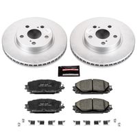 PowerStop Performance Brake Pads Rotors Kit CRK5870 for 2010 Toyota Prius