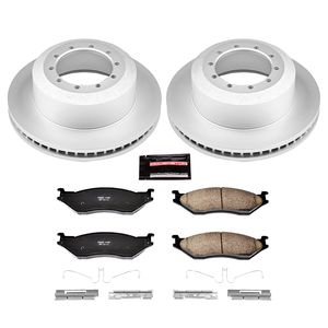 PowerStop Performance Brake Pads Rotors Kit CRK5966 for Ford LCF