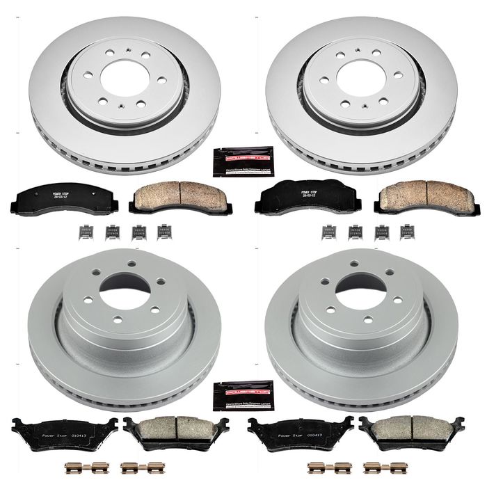 PowerStop Performance Brake Pads Rotors Kit CRK6268