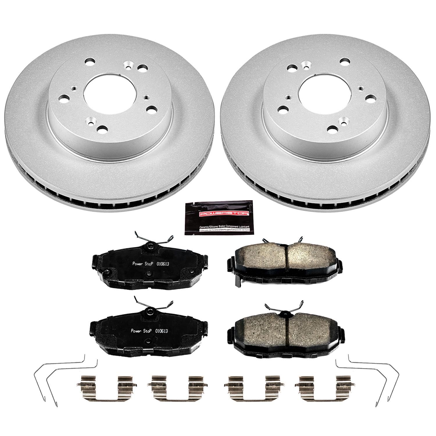 Power Stop Performance Brake Pads Rotors Kit CRK6319