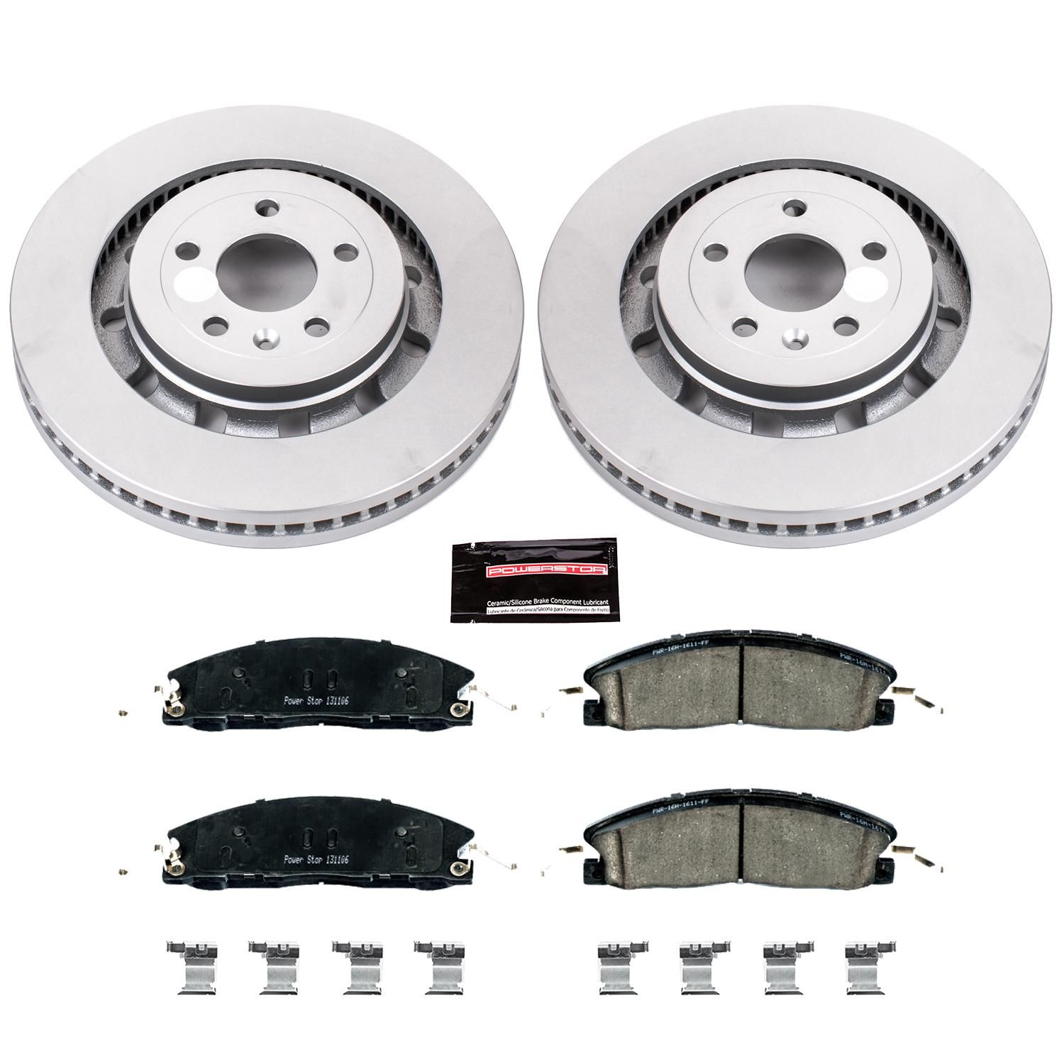 PowerStop Performance Brake Pads Rotors Kit CRK6374