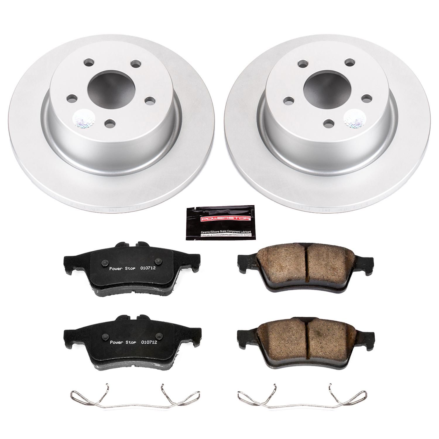 PowerStop Performance Brake Pads Rotors Kit CRK6398