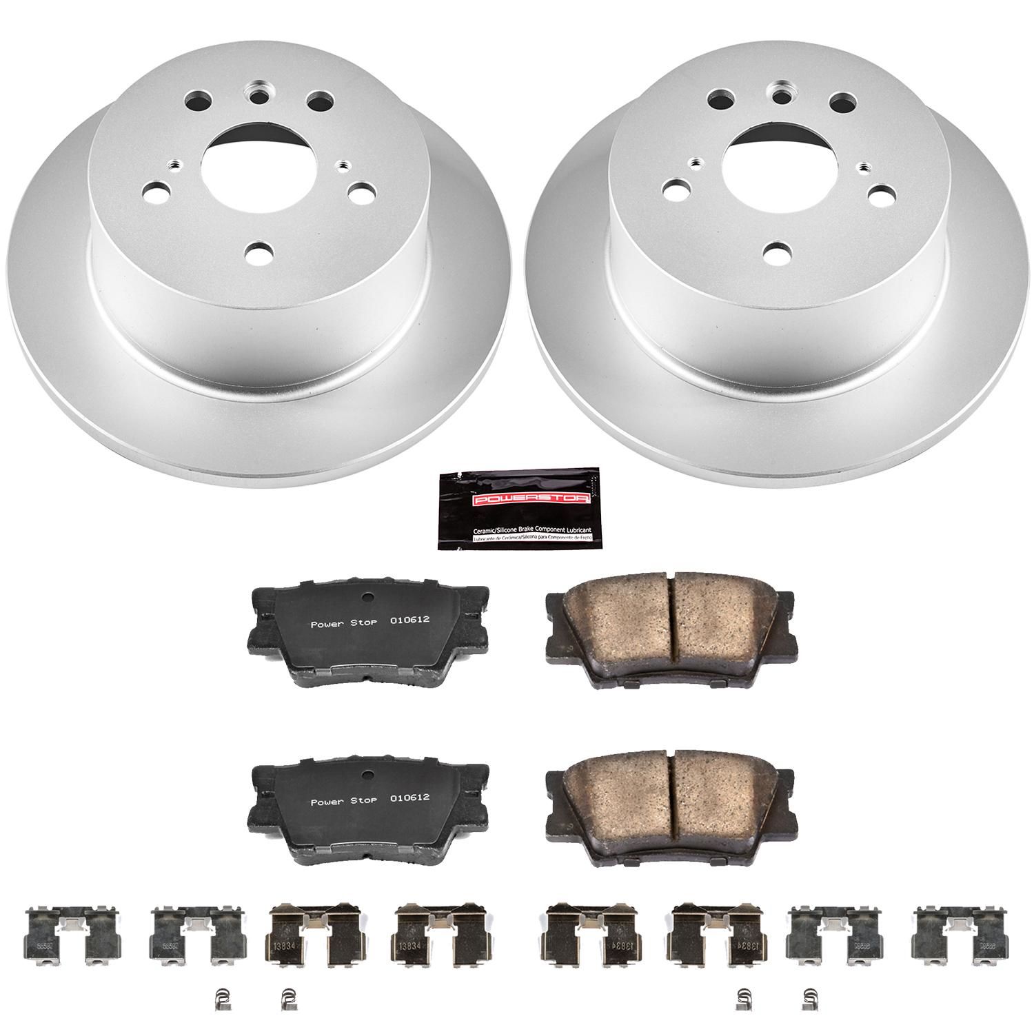 PowerStop Performance Brake Pads Rotors Kit CRK6520