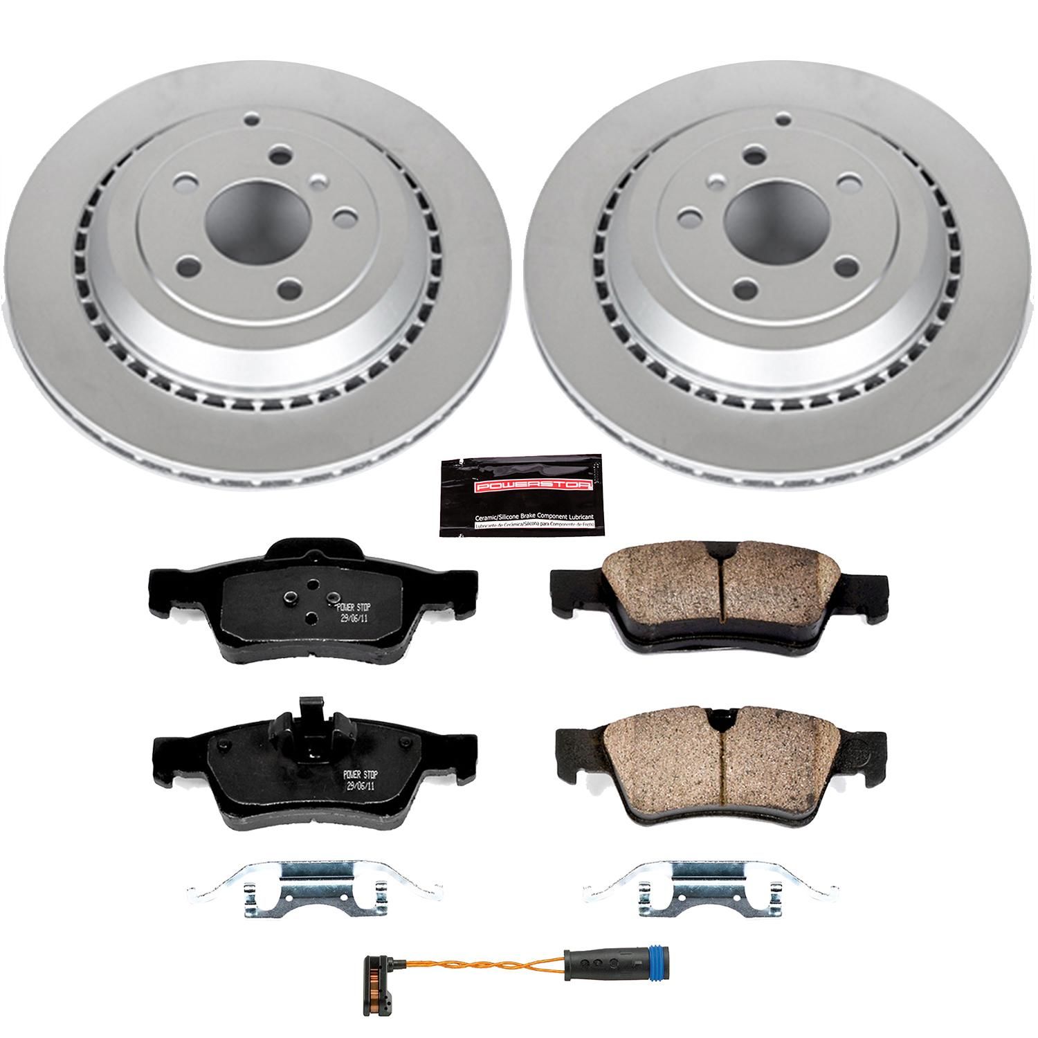 Power Stop Performance Brake Pads Rotors Kit CRK6708