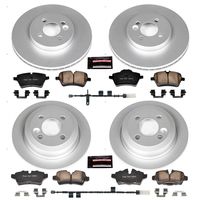 PowerStop Performance Brake Pads Rotors Kit CRK6742 for 2012 Mini Cooper