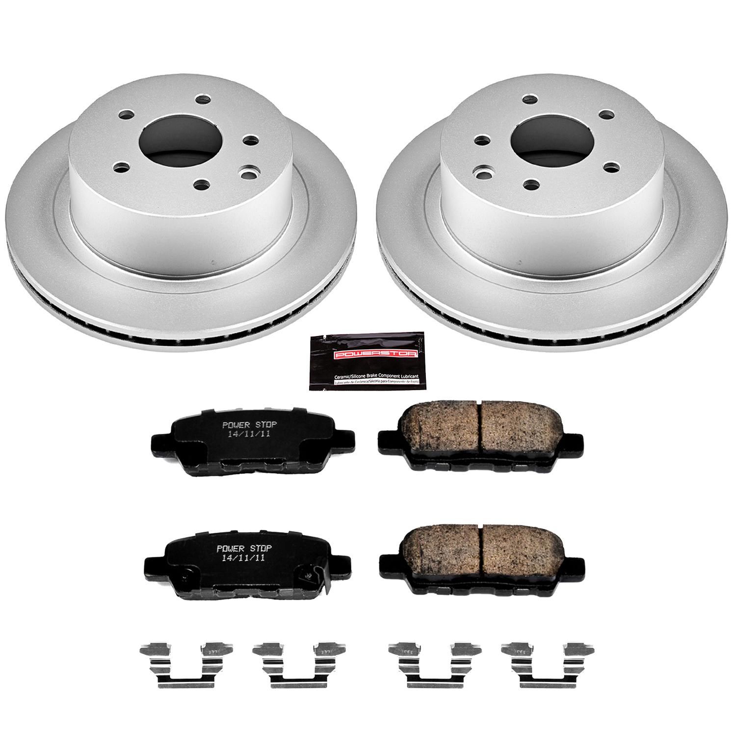 PowerStop Performance Brake Pads Rotors Kit CRK6761