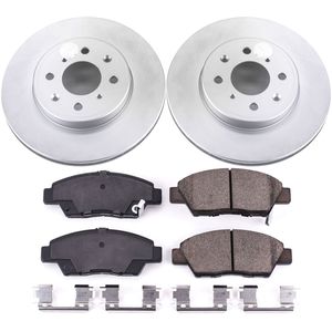 PowerStop Performance Brake Pads Rotors Kit CRK7032