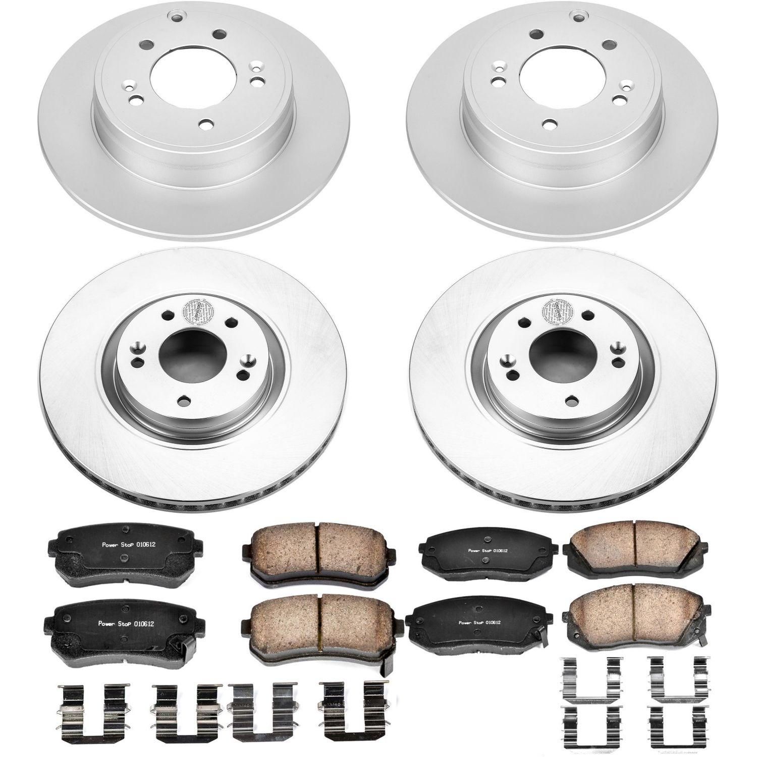 PowerStop Performance Brake Pads Rotors Kit CRK7113