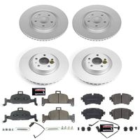 PowerStop Performance Brake Pads Rotors Kit CRK7531 for 2020 Audi A5 Quattro