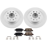 PowerStop Performance Brake Pads Rotors Kit CRK7722 for 2017 Chevrolet Malibu