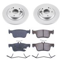 PowerStop Performance Brake Pads Rotors Kit CRK7934 for Honda Civic