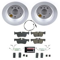 PowerStop Performance Brake Pads Rotors Kit CRK8111 for 2018 Mini Cooper Clubman