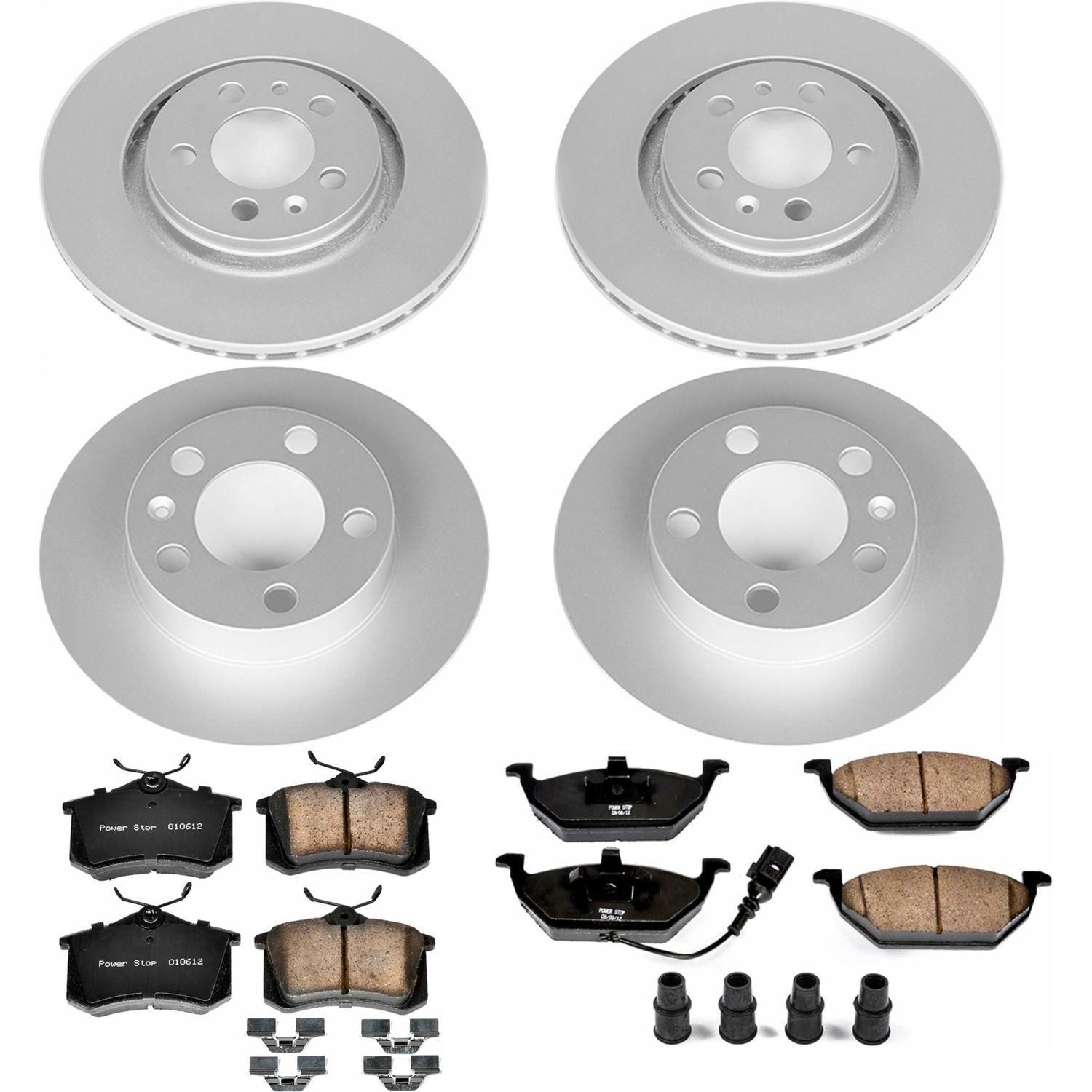 PowerStop Performance Brake Pads Rotors Kit CRK840
