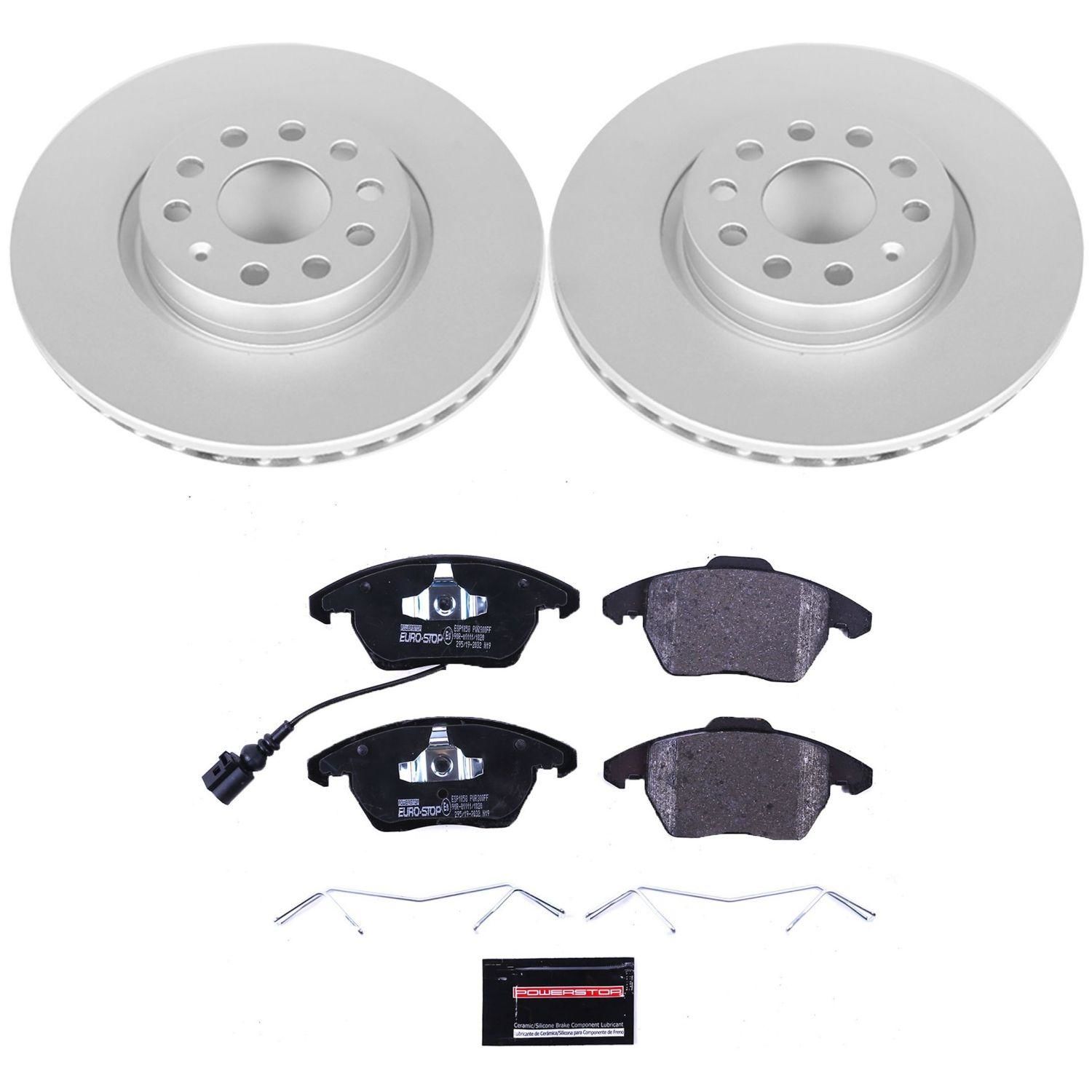 EuroStop Performance Brake Pads Rotors Kit ESK2259