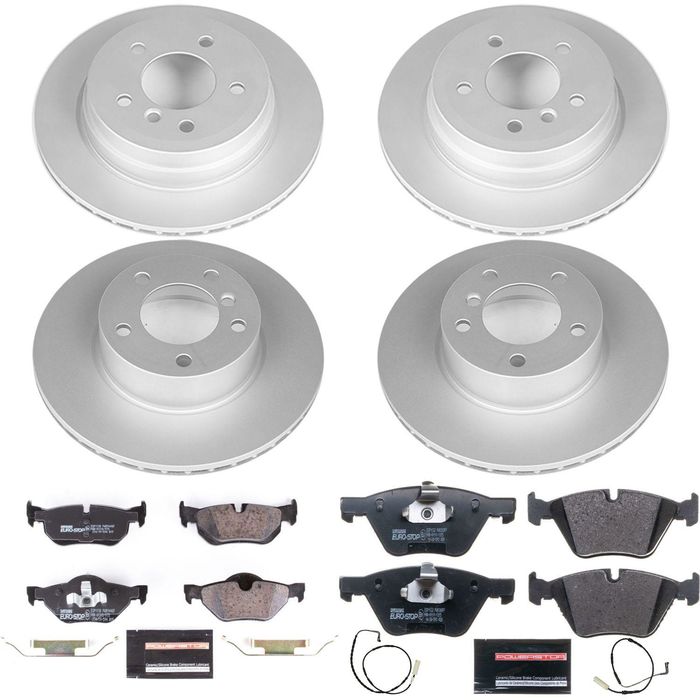 PowerStop Rotor Kit | 2008–2013 Toyota Highlander (SC4129) main image 0