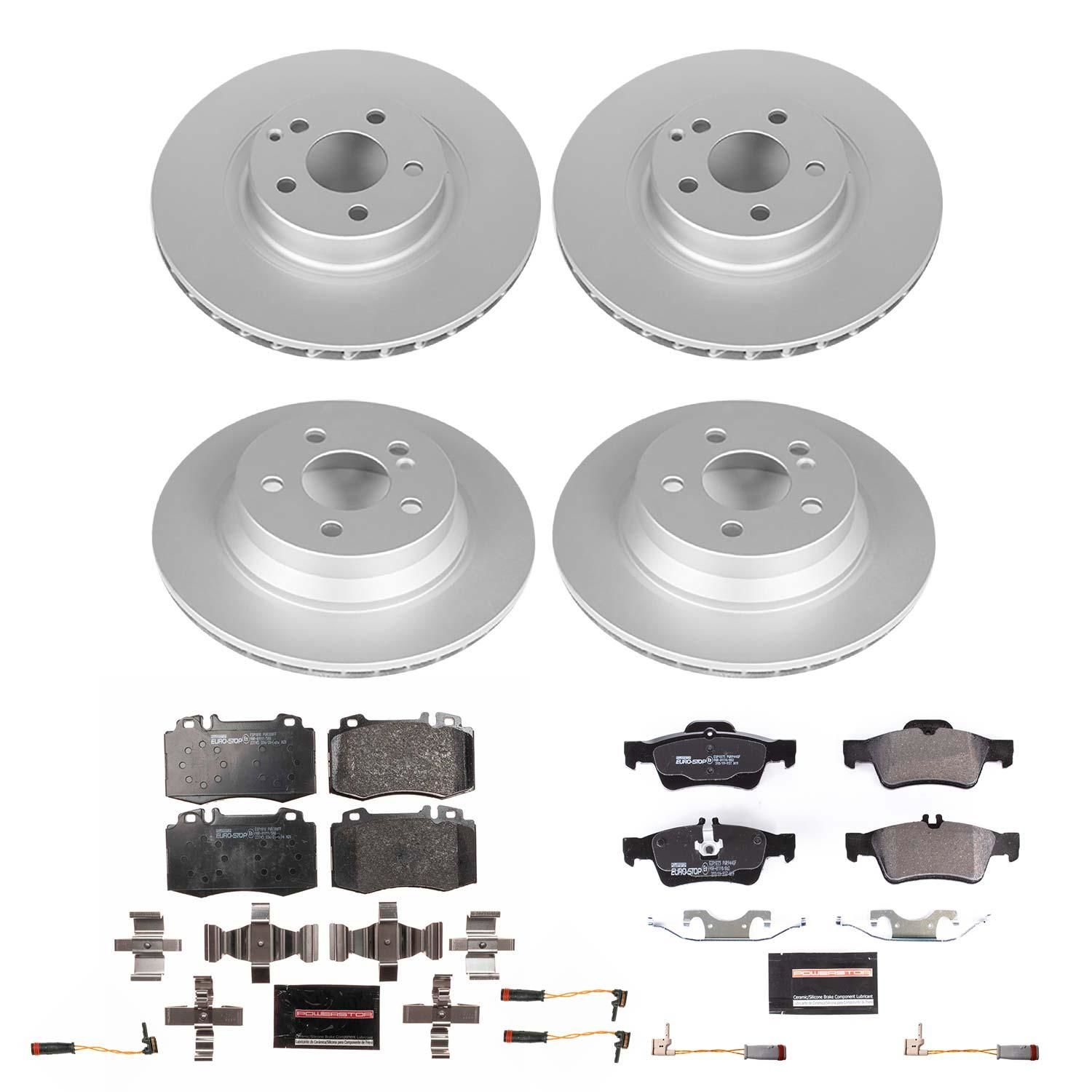 Euro-Stop Performance Brake Pads Rotors Kit ESK4522