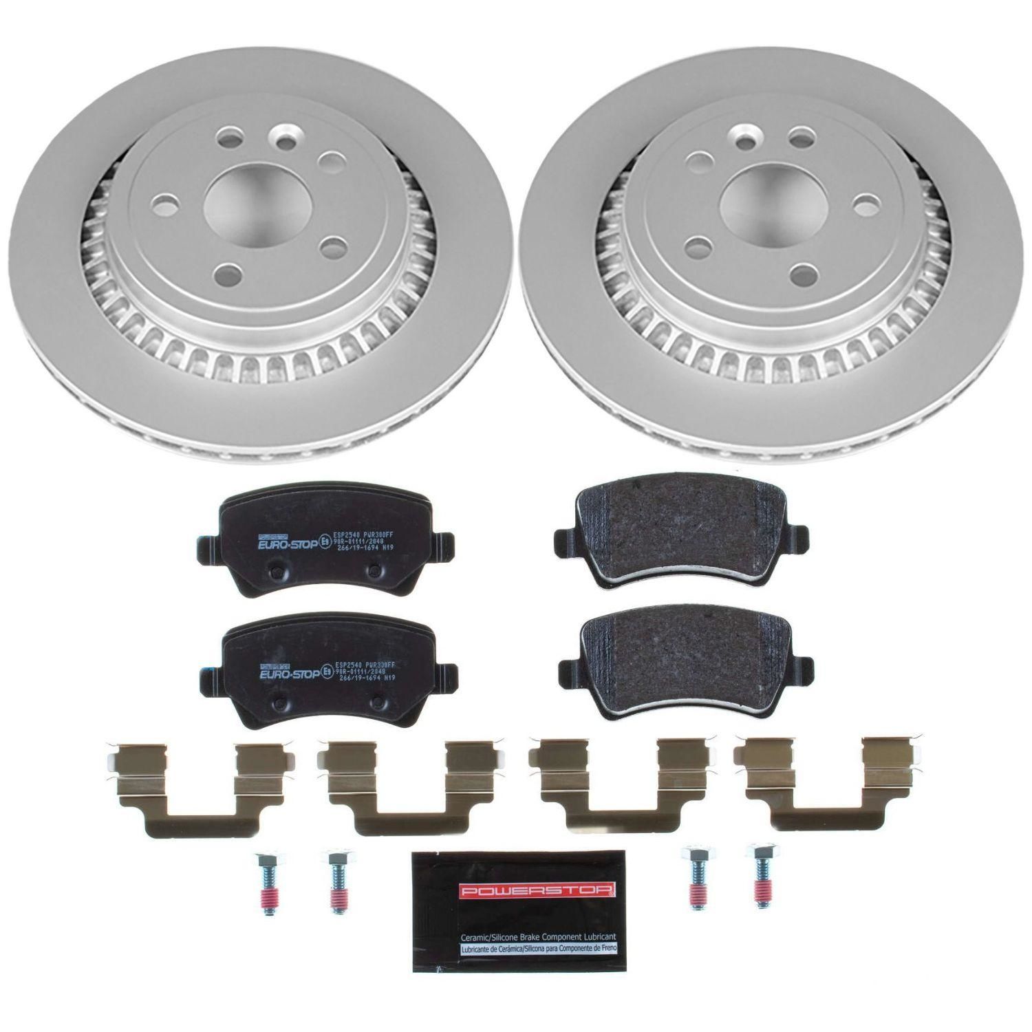 PowerStop Performance Brake Pads Rotors Kit ESK5705