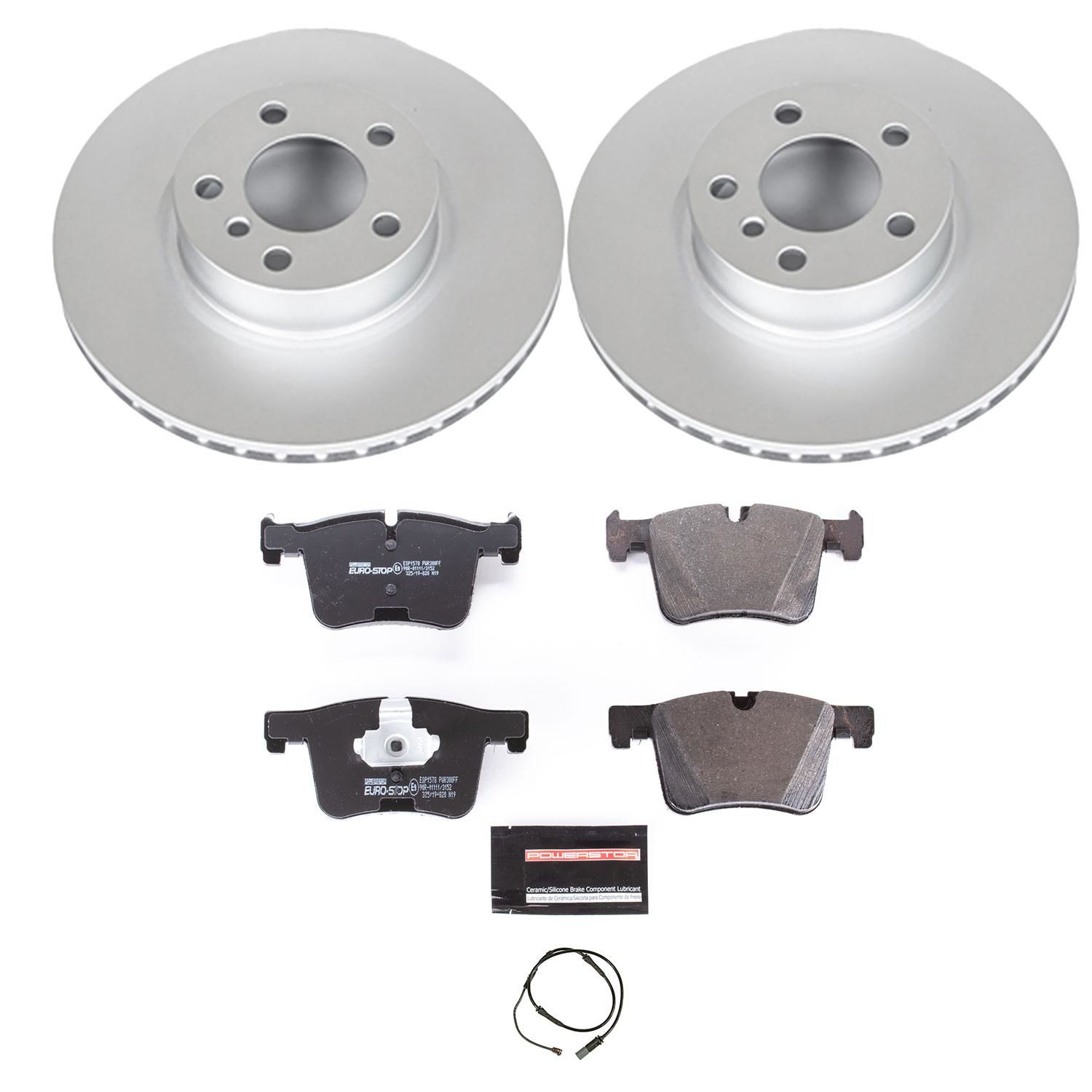 EuroStop Performance Brake Pads Rotors Kit ESK6038