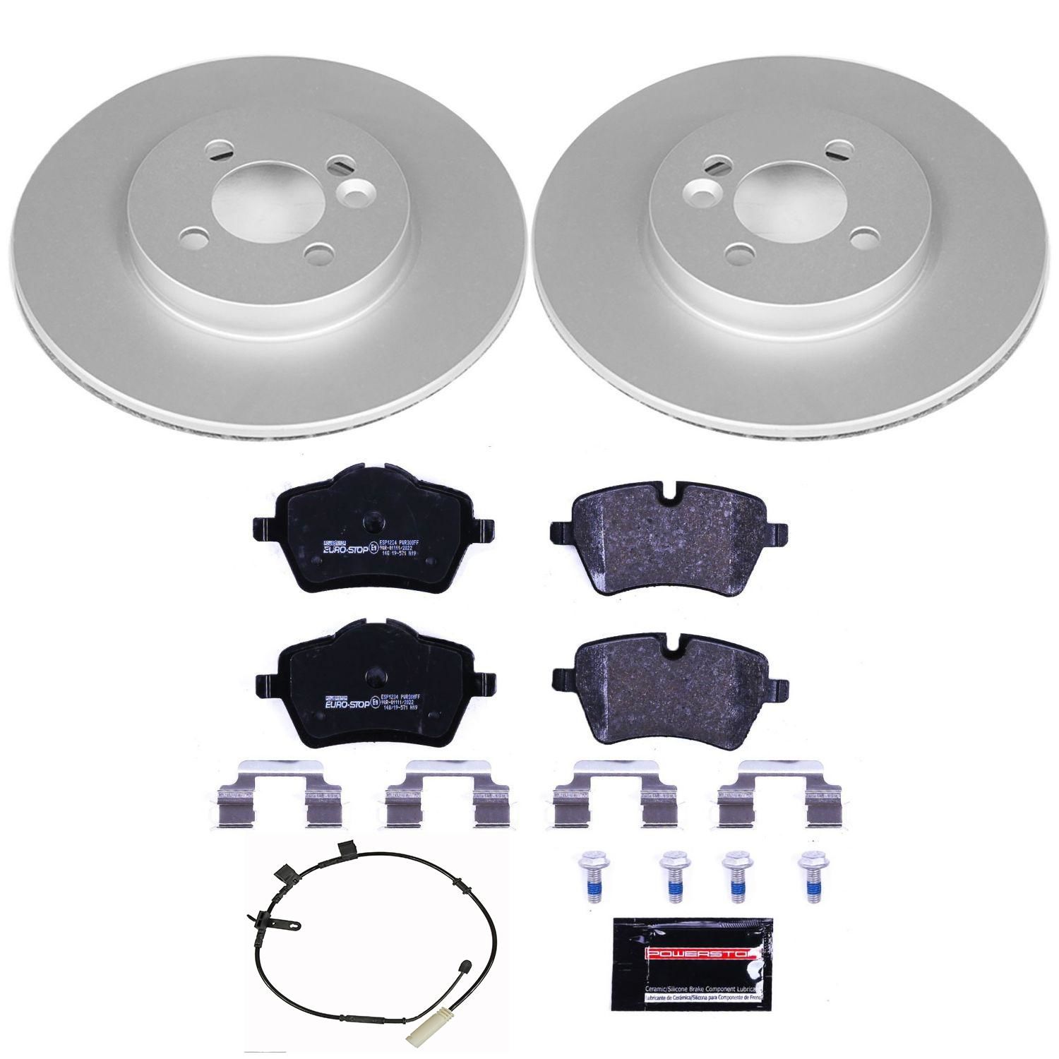 EuroStop Performance Brake Pads Rotors Kit ESK6741