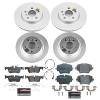 PowerStop Performance Brake Pads Rotors Kit ESK8355 for Mini Cooper Clubman