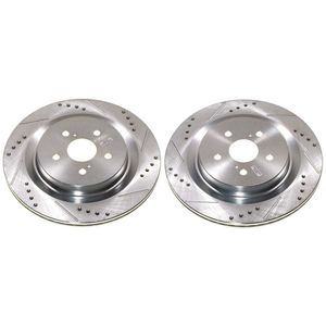 PowerStop Disc Brake Rotor Set JBR1910XPR for Lexus RX500h