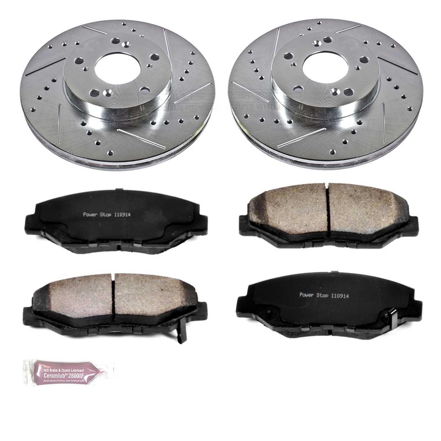 PowerStop Performance Brake Pads Rotors Kit K104336